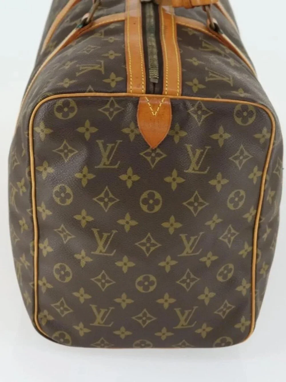 LOUIS VUITTON Monogram Sac Souple 45 Boston Bag M41624 LV Auth 171403